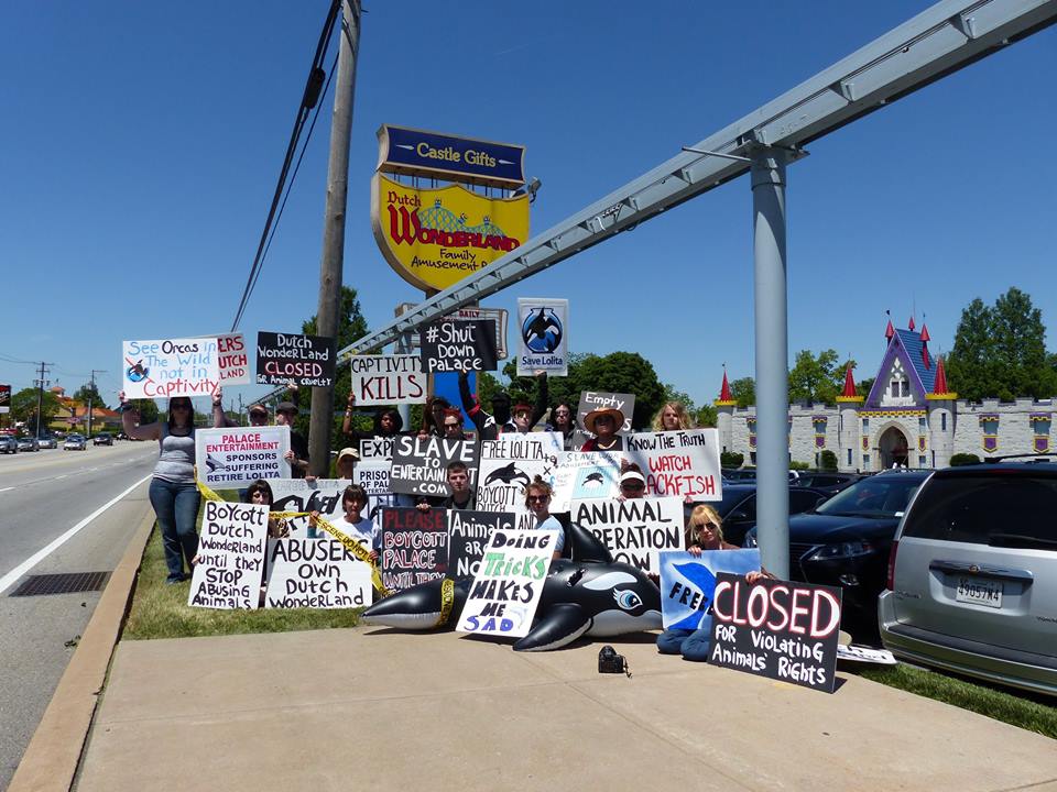 Kennywood Park protest, Pittsburgh Pennsylvania