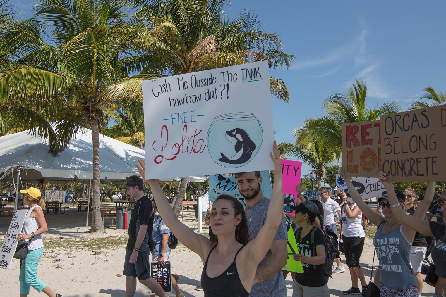 Miracle March for Lolita, Miami 2017