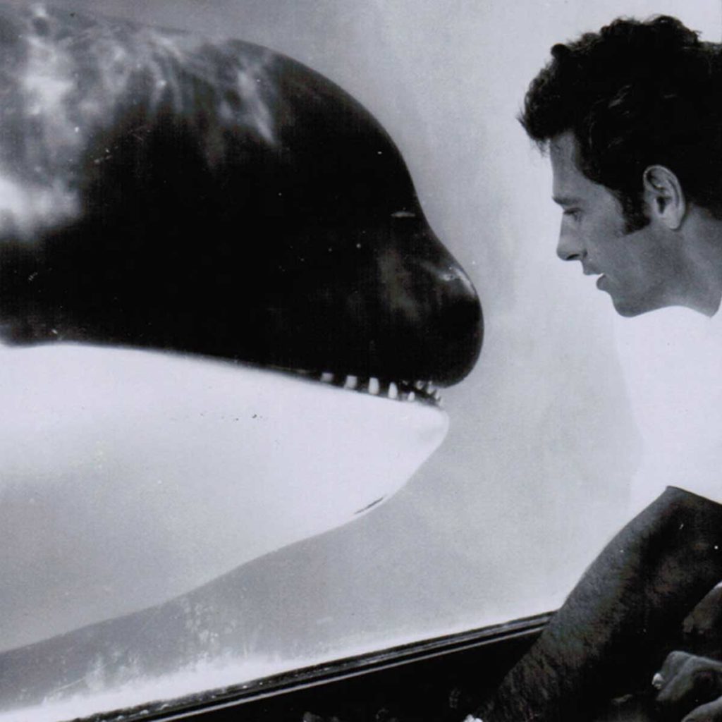 Ric O'Barry and Hugo