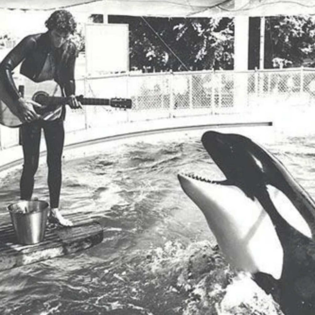 Ric O'Barry and Hugo